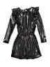 T2Love Metallic Black Dress Size 8 - photo 2