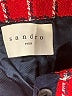 Sandro Plaid Red Jacket Size EU (FR) 38 / US 6 - photo 6