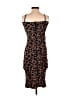 ASOS Design Animal Print Brown Cocktail Dress Size 4 - photo 2