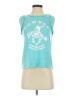 Assorted Brands 100% Polyester Teal Sleeveless T-Shirt Size XS - photo 1