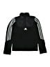 Adidas 100% Polyester Black Track Jacket Size M (youth) - photo 1