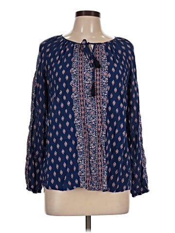 Faded Glory Long Sleeve Blouse (view 1)