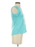 Assorted Brands 100% Polyester Teal Sleeveless T-Shirt Size XS - photo 4