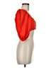 showpo Orange Short Sleeve Top Size 6 - photo 4