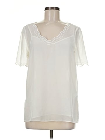 Reiss Short Sleeve Blouse (view 1)