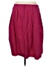 Blue Les Copains 100% Polyester Solid Burgundy Formal Skirt Size XXL - photo 2