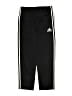 Adidas 100% Polyester Black Track Pants Size 14 - 16 - photo 1