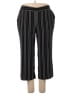 Roz & Ali 100% Polyester Chevron-herringbone Black Casual Pants Size 1X - photo 1