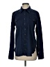 Lizzie Driver 100% Linen Blue Long Sleeve Button-Down Shirt Size S - photo 1
