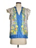 Current Air Blue Sleeveless Blouse Size S - photo 1