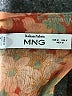 MNG 100% Polyester Orange Sleeveless Blouse Size 6 - photo 7