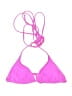 Unbranded Solid Pink Swimsuit Top Size XS (estimated) - photo 1
