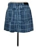 Assorted Brands 100% Cotton Plaid Blue Denim Skirt Size 30 - photo 2