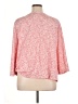 Ruby Rd. Pink 3/4 Sleeve Top Size XL - photo 2