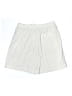 Athleta 100% Polyester Solid Ivory Athletic Shorts Size L - photo 2