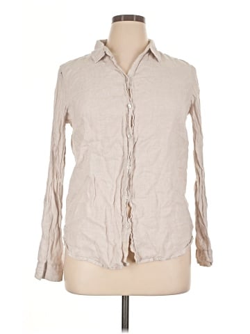 Sigrid Olsen Long Sleeve Button-Down Shirt (view 1)