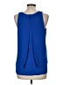Willi Smith Blue Sleeveless Blouse Size M - photo 2