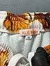 Aliétte 100% Polyester Print Ivory Casual Pants Size S - photo 7