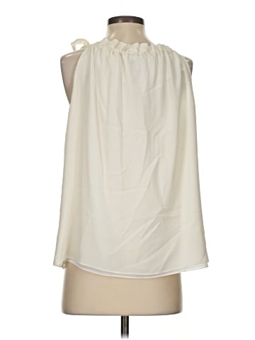 Iris & Ink Sleeveless Silk Top (view 2)