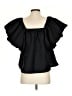 Tuckernuck 100% Polyester Black Sleeveless Blouse Size S - photo 2
