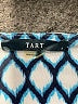 Tart Argyle Blue Cocktail Dress Size S - photo 7
