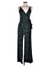 Kaileigh Polka Dots Black Jumpsuit Size M - photo 1