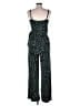 Kaileigh Polka Dots Black Jumpsuit Size M - photo 2