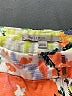 Gap 100% Cotton Floral White Orange Shorts Size 2 (petite) - photo 3
