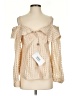 Jonathan Simkhai Tan Long Sleeve Blouse Size S - photo 1