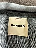 Sandro Gray Blue Wool Cardigan Size XL (4) - photo 7