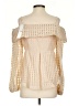 Jonathan Simkhai Tan Long Sleeve Blouse Size S - photo 2