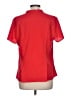 Dana Buchman 100% Polyester Red Short Sleeve Blouse Size L - photo 2