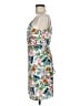 Roxy 100% Viscose Tropical White Cocktail Dress Size M - photo 5