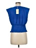 Ramy Brook 100% Polyester Blue Sleeveless Blouse Size M - photo 2