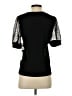 CeCe Black Short Sleeve Top Size S - photo 2