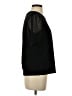CeCe Black Short Sleeve Top Size S - photo 4