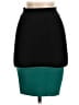 BCBGMAXAZRIA Color Block Brown Green Formal Skirt Size S - photo 1