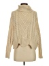 Lulus 100% Acrylic Ivory Turtleneck Sweater Size XS - photo 1
