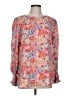 Unbranded 100% Polyester Orange Long Sleeve Blouse Size L - photo 1