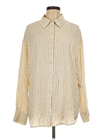 Bardot Long Sleeve Button-Down Shirt (view 1)