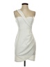 Blue Blush Solid Ivory Cocktail Dress Size S - photo 1
