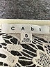 CAbi 100% Cotton Ivory Sleeveless Blouse Size S - photo 7
