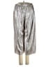 4th and Reckless 100% Polyester Metallic Silver Casual Pants Size S - photo 2