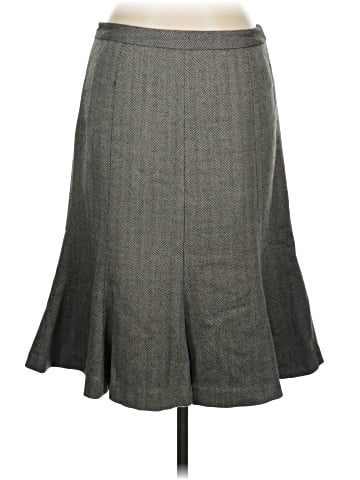 Chaps Wool Skirt (view 2)