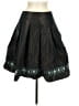 Kay Unger Solid Black Casual Skirt Size 6 - photo 1