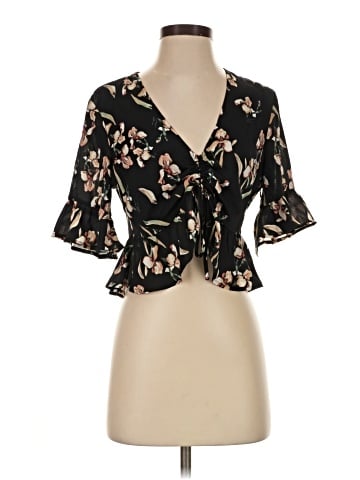Honey Punch 3/4 Sleeve Blouse (view 1)