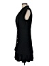 sandwich_ 100% Polyester Houndstooth Black Cocktail Dress Size M (estimated) - photo 5