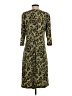 csc studio Animal Print Green Casual Dress Size S - photo 2
