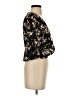 Honey Punch 100% Polyester Black 3/4 Sleeve Blouse Size S - photo 4