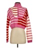 Olivaceous Stripes Pink Pullover Sweater Size S - photo 1